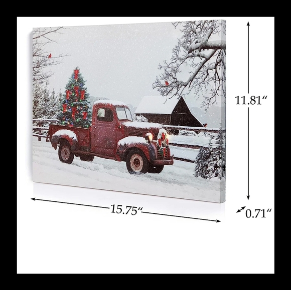 NWOT NIKKY HOME Lighted Canvas Wall Art - Picture 4 of 4